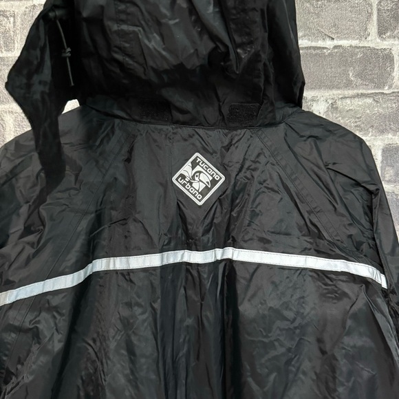 NWT Tuscano Urbano long jacket black waterproof - Picture 15 of 16